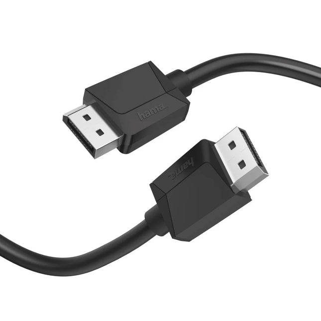 Hama DisplayPort Video Monitor Cable, 4K UHD, DP 1.2 (1.5 Metre)
