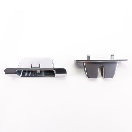 For Range Rover Vogue & Range Rover Sport Matte Chrome Boot Lock Cover | Van-X