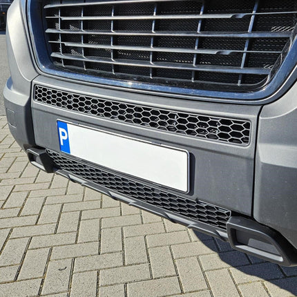 For Citroen Relay Lower Bumper Honeycomb Grille - Matte Black | Van-X