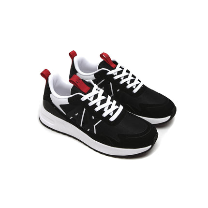 UK 12 Armani Exchange XUX114 XV514 Men’s Black Sneakers – EU 45