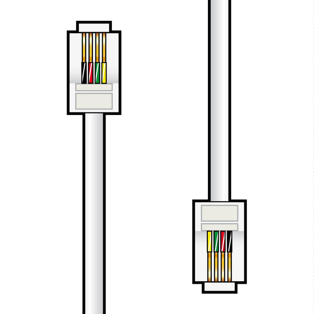 AV:Link ADSL Modem Cable, RJ11 to RJ11