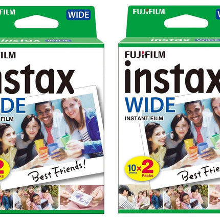 Fujifilm Instax Wide Picture Format Instant Photo Film - White