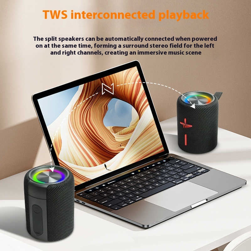 Bluetooth Audio Small Magnetic Split Subwoofer