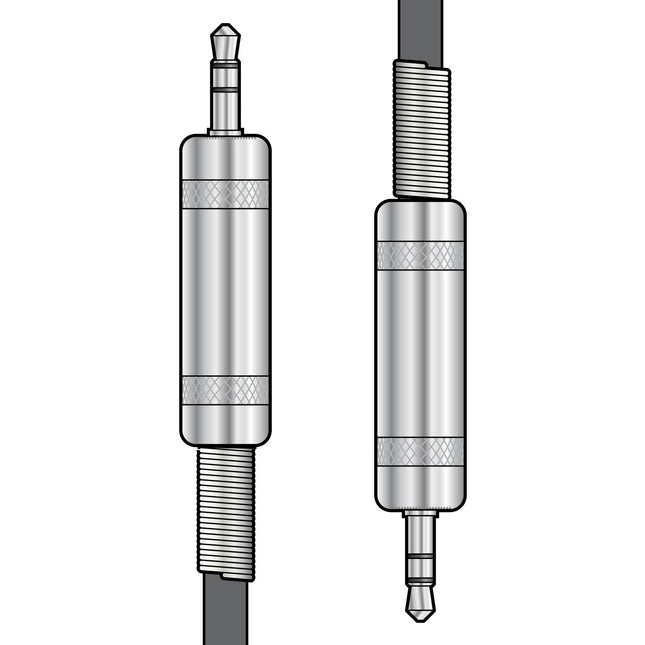 Citronic 3.5mm Stereo TRS Jack to 3.5mm Stereo TRS Jack Audio Lead 1.5m