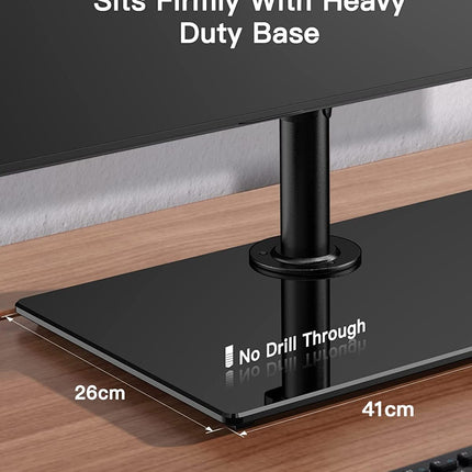 Dual Monitor Stand 13 to 32 Inch Freestanding Dual Arm Adjustable ErGear