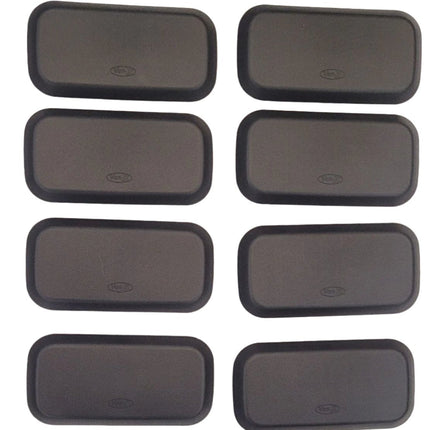 For VW T6 Transporter Kombi Rear Seat Base Caps – Set of 8 Covers | Van-X