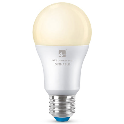 4lite WiZ Connected A60 Warm White WiFi LED Smart Bulb - E27 Large Screw