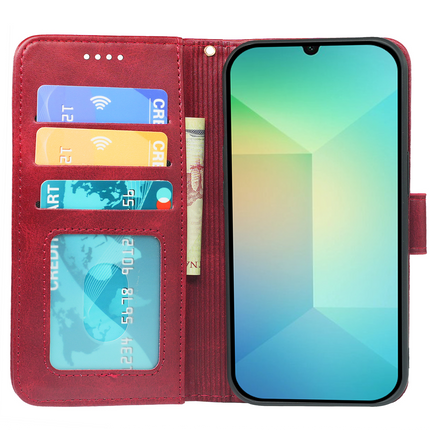 Samsung Galaxy A06 5G Book Flip Case Leather Wallet