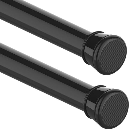 Shower Curtain Rod Extendable No Screws 2PCS 50-80cm Window Doorway