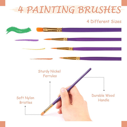 Paint By Numbers Kit DIY Canvas Painting Sunset 40x50cm Kids TONZOM