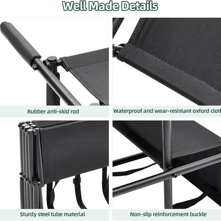 Fellie Foldable Dog Ramp, 2-Height Adjustable, Non-Slip, 176LBS Max