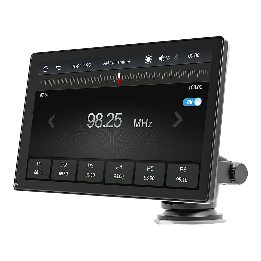 Cross-border 9-inch Portable Carplay Central Control Large Screen Vehicle Navigation WiFi Internet Access Car Bluetooth Radio