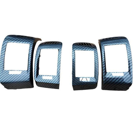For Vauxhall Movano Dashboard Air Vent (Silver Carbon) | Van-X
