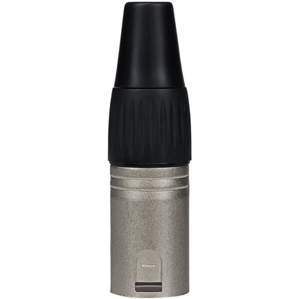 Maplin XLR Male Connector with 3 Copper Contacts Zinc Diecast Shell