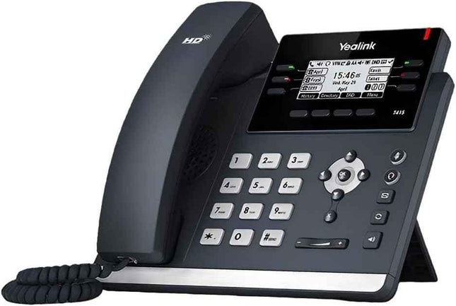 Yealink SIP-T41S IP Desk and Conference Phone - Black PoE Powered