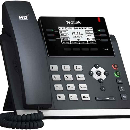 Yealink SIP-T41S IP Desk and Conference Phone - Black PoE Powered