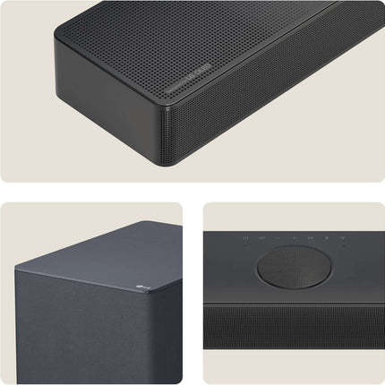 LG USC9S SOUNDBAR HOME CINEMA 3.1.3 WIRELESS SUBWOOFER 4K DOLBY ATMOS RRP £999