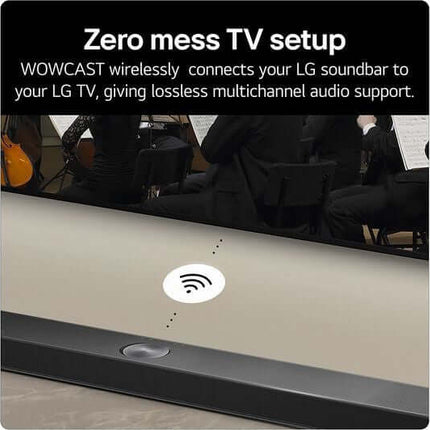 LG US77TY SOUNDBAR HOME CINEMA 3.1.3 WIRELESS SUBWOOFER 4K DOLBY ATMOS RRP £899