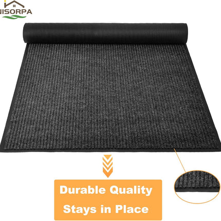 Hallway Carpet Runner 90x500cm Non Slip Extra Long Washable Rug Nisorpa