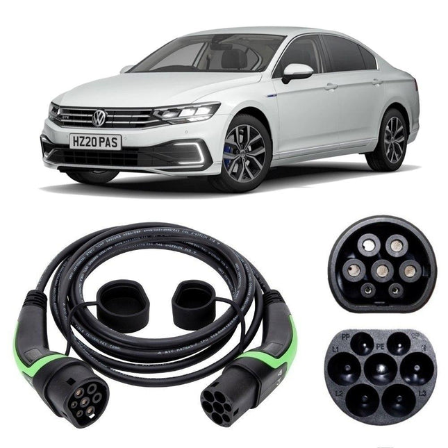 Volkswagen Passat GTE EV Charging Cables
