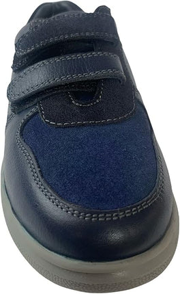 Boys Leather Trainer Shoes Double Strap UK 3 EU 36 Comfortable Tritt Ryna