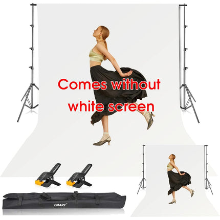 Backdrop Stand Kit with Clamps 10x8.5 ft  and Carry Bag Emart Frame Only