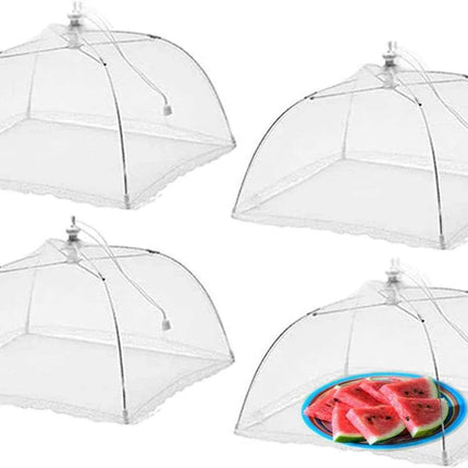Pop-Up Mesh Food Cover Tent Umbrella Large 17" - 43 x 43 cm Reusable Collapsible