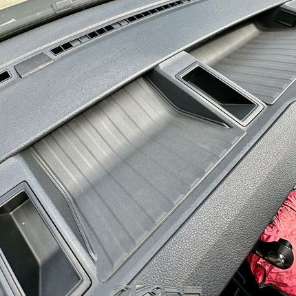 For VW Crafter / MAN TGE New Shape Interior Bundle Rubber Mats - Black | Van-X