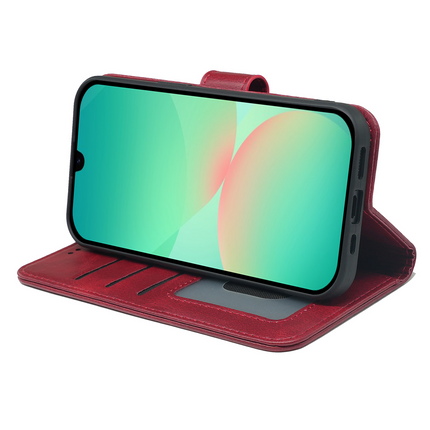 Samsung Galaxy A26 Book Flip Case Leather Wallet