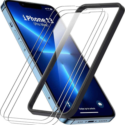 iPhone 14 Plus / 13 Pro Max / 15 Pro Max Tempered Glass Screen Protector 3 Pack
