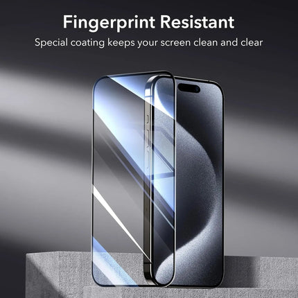 iPhone 15 Pro Max Premium Screen Protectors - 3 Pack + Lens Protector 2 lots = 6