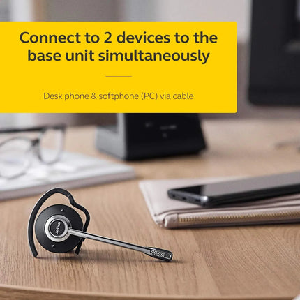 Jabra Engage 65 Convertible DECT Wireless Headset Noise Cancelling Brand New