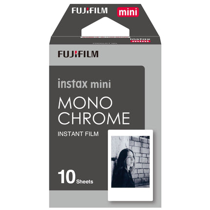Fujifilm Instax Mini Instant Photo Film - Monochrome