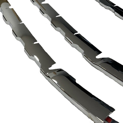 For Ford Transit Custom Shiny Chrome Front Grille Trims (7Pcs) - MK1 (2012-2018) - Ready to Fit
