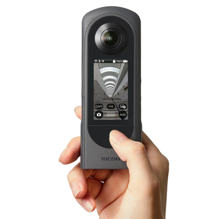 Ricoh Theta X Spherical 4K Ultra HD 360 60MP Camera - Black