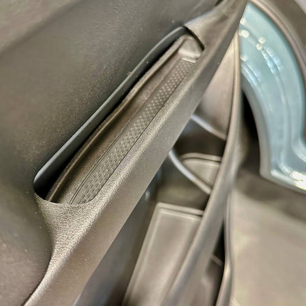 For Citroen Relay Rubber Door Liner Pocket Inserts - Black - Van-X