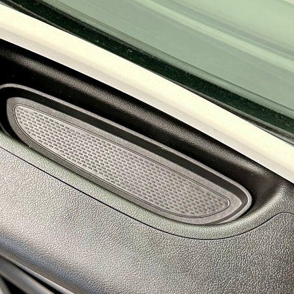 For Peugeot Boxer Rubber Door Liner Pocket Inserts - Black - Van-X