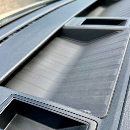 For MAN TGE / VW New Crafter Top Dashboard Rubber Inserts Mats - Non-Slip, Custom Fit, Durable Interior Accessory