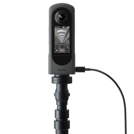 Ricoh Theta X Spherical 4K Ultra HD 360 60MP Camera - Black