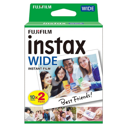 Fujifilm Instax Wide Picture Format Instant Photo Film - White