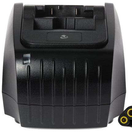 Nedis Multi Voltage 10.8V to 20V Battery Charger fits Dewalt XR Li-Ion Battery