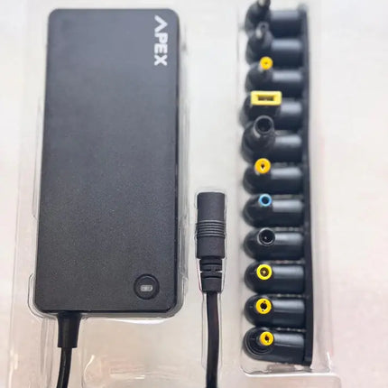 Apex 65W Universal Laptop Charger with 11 Series Tips