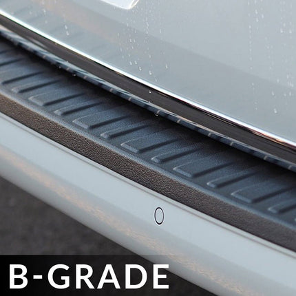 For VW T6 Transporter Multivan Tailgate Rear Bumper Protector Black Plastic (B-Grade)
