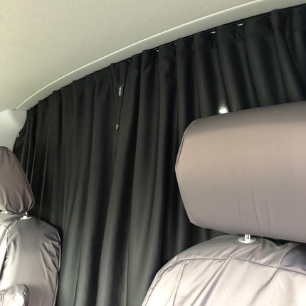 For Renault Trafic Cab Divider Curtain Kit with Rail | Premium Quality Divider for Renault Trafic, Easy Install & Durable - Van-X