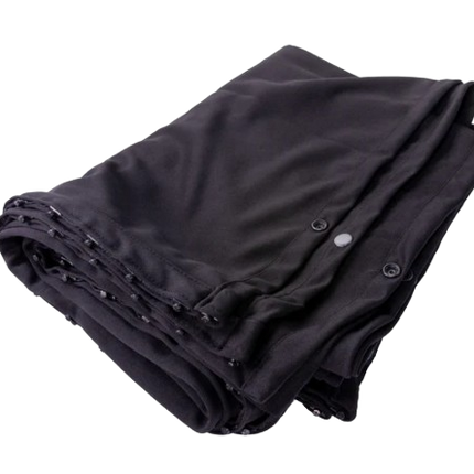 For VW T6 Window Curtains Eco-Line - Black | Van-X