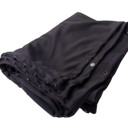 For VW Caddy Window Curtains Eco-Line - Black | Van-X