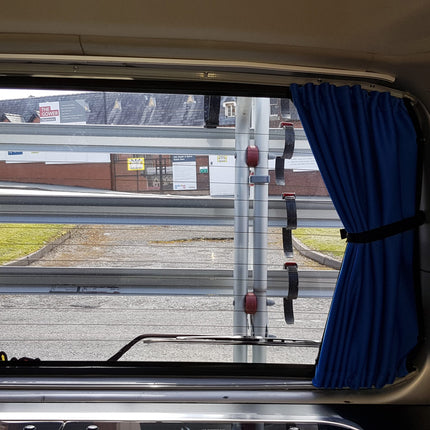 For Vauxhall Vivaro Premium 1 x Tailgate Window Curtains Van-X