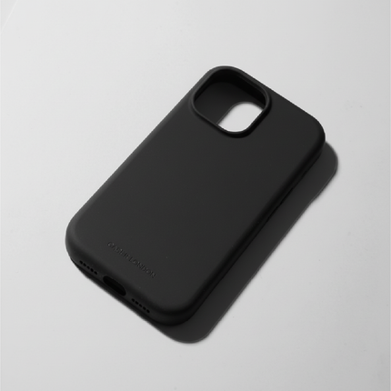 Black Liquid Silicone iPhone 16 Case - MagSafe Compatible | The Classic Case