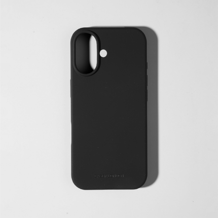 Black Liquid Silicone iPhone 17 Pro Case - MagSafe Compatible | The Classic Case