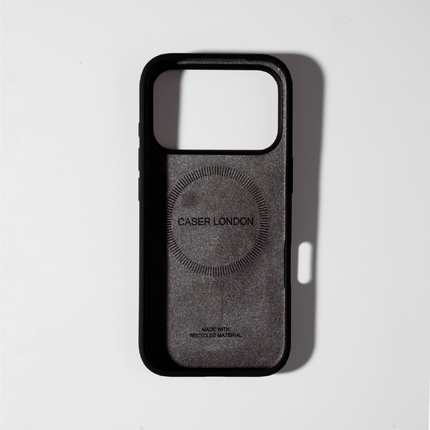 Black Liquid Silicone iPhone 17 Pro Case - MagSafe Compatible | The Classic Case
